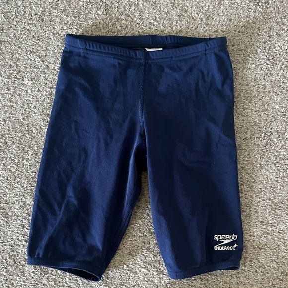 Speedo Endurance Dark Blue Swim Shorts - Picture 1 of 4